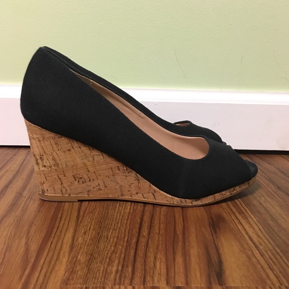 Kelly & Katie canvas wedges